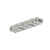 40NPHMR100 Nickel Plate Roller Chain 40 Riveted NP 100 Foot Reel 1/2 inch pitch