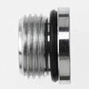 Hydraulic Fitting 6408-H24-O-SS 24MORB Hollow Hex Plug Stainless