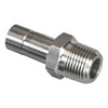 N2428-16-16-SS Hydraulic Fitting 16STDPIPE-16MNPT Straight Stainless Steel