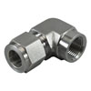 N2502-04-06-B Hydraulic Fitting 04 IN-06FNPT 90 Elbow Brass