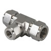 N2603-08-06-06-SS Hydraulic Fitting 08 IN-06 IN-06 IN Stainless Steel Tee