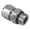 N6400-04-06-O-SS Hydraulic Fitting 04 IN-06MORB Stainless Steel