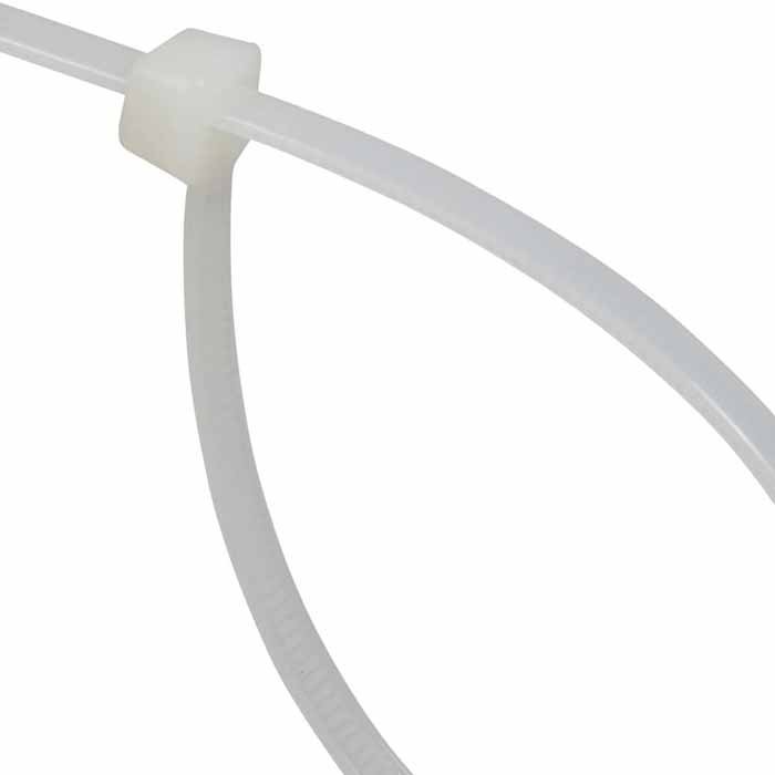 CT06 Bundle Buddies Cable Tie with 18 lb. Tensile Strength, 6-Inch, Ivory