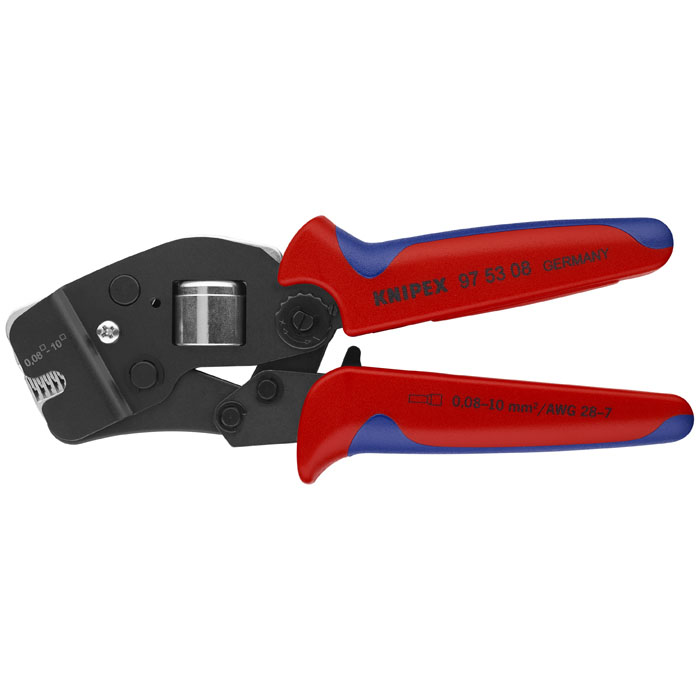 KNIPEX 97 53 08 SBA - Self-Adjusting Crimping Pliers For Wire Ferrules