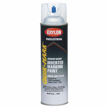 Krylon S03600 Clear Industrial Quik-mark Solvent-based General-purpose 